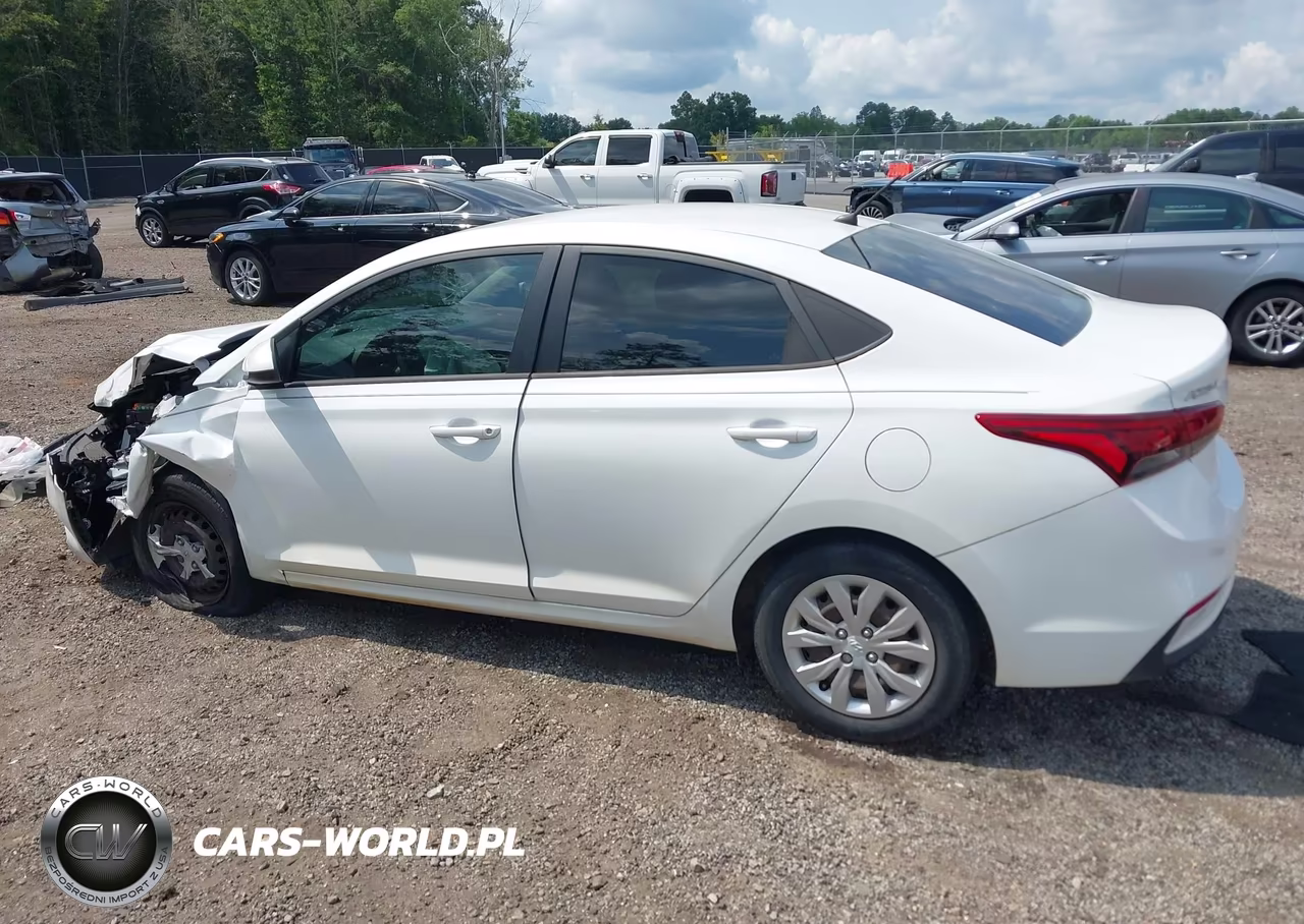 2021 Hyundai Accent Se VIN:3KPC24A63ME151199 - 3