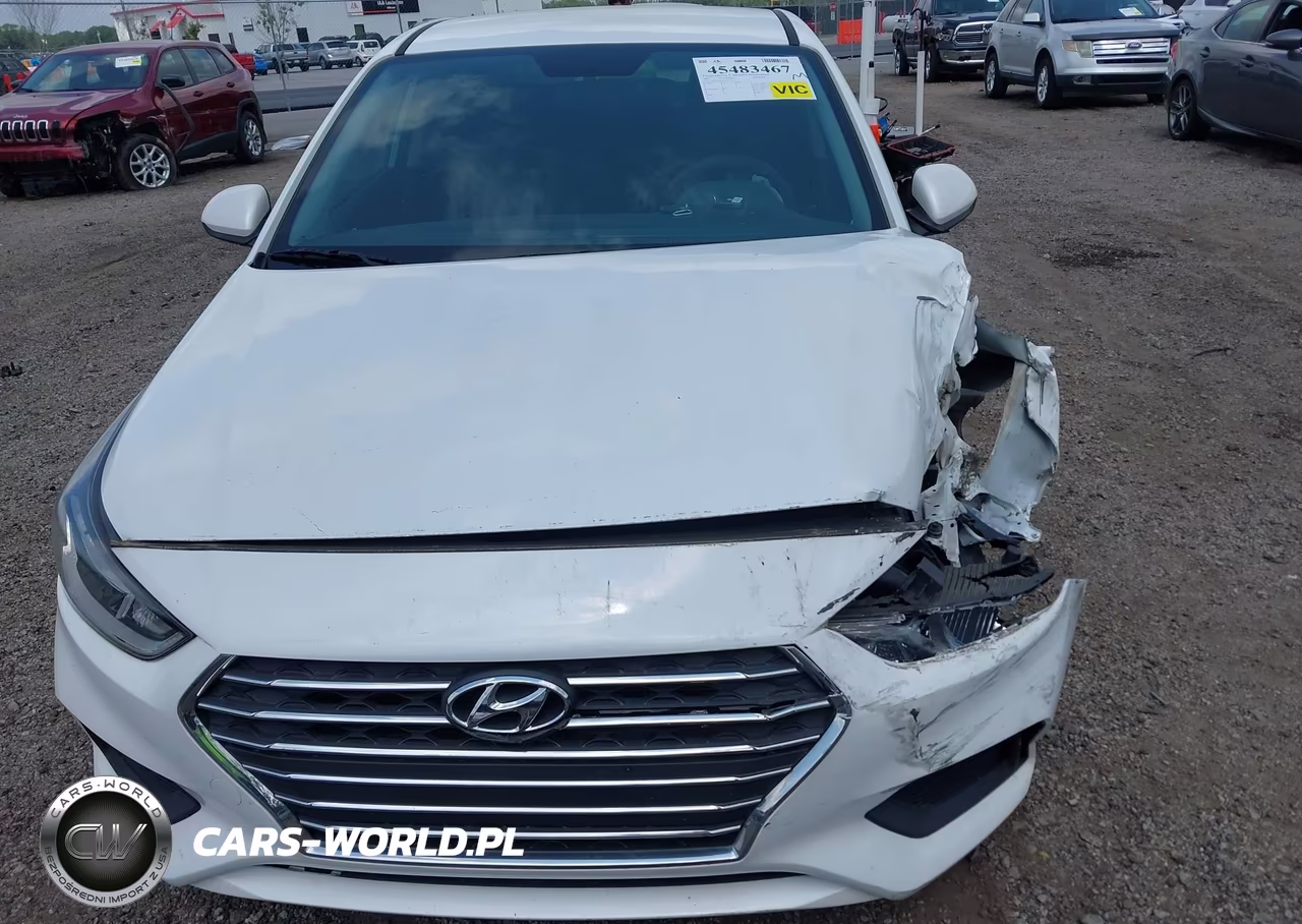 2021 Hyundai Accent Se VIN:3KPC24A63ME151199 - 6