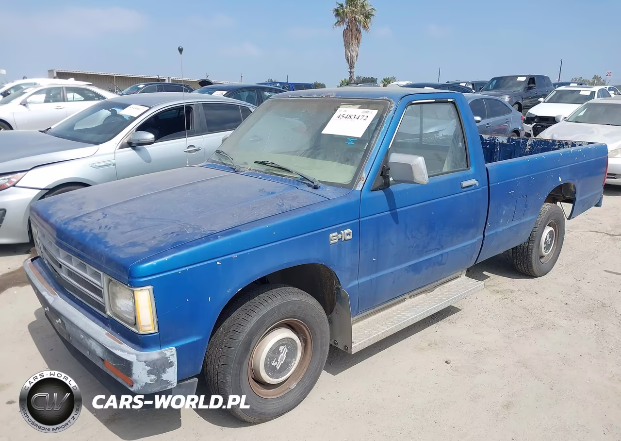 1984 Chevrolet S Truck S10 VIN:1GCCS14B3E8122708 - 2