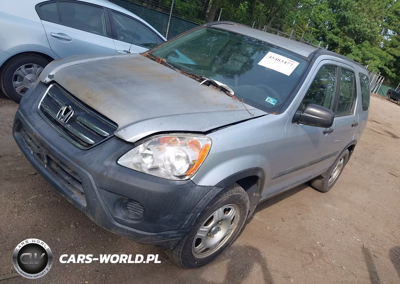 2005 Honda Cr-V Lx VIN:SHSRD68545U302052 - 2