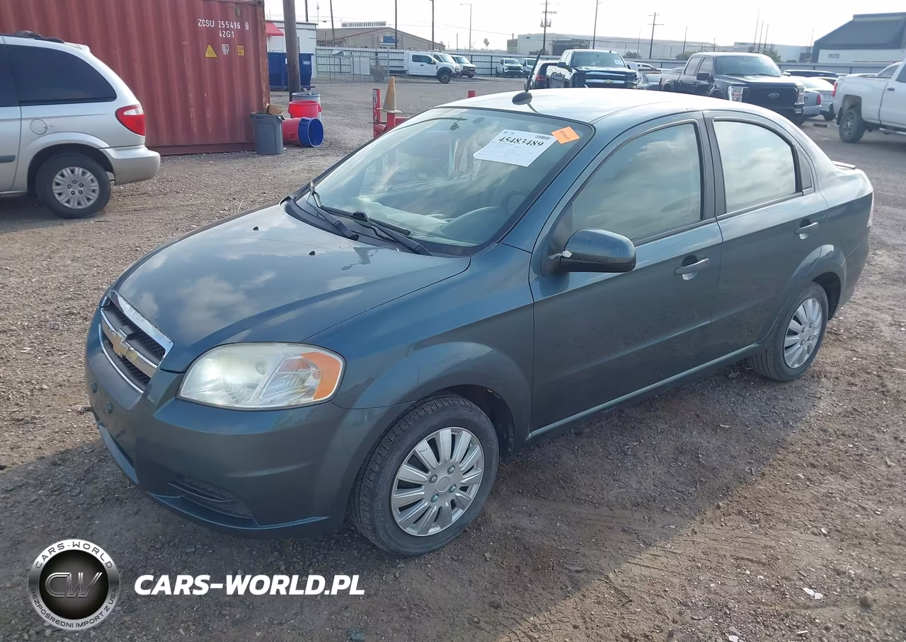 2010 Chevrolet Aveo Lt VIN:KL1TD5DE4AB136648 - 2
