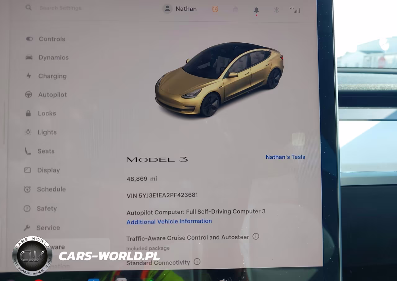 2023 Tesla Model 3 Rear-Wheel Drive VIN:5YJ3E1EA2PF423681 - 7