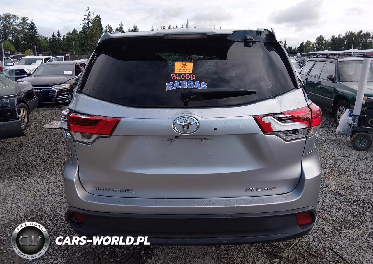 2019 Toyota Highlander Xle VIN:5TDJZRFH1KS982021 - 16
