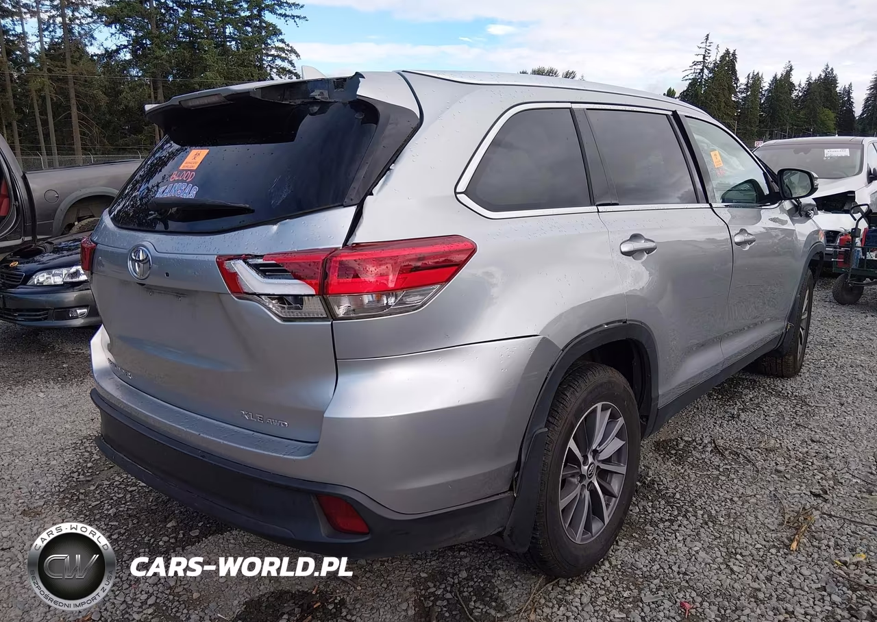 2019 Toyota Highlander Xle VIN:5TDJZRFH1KS982021 - 4