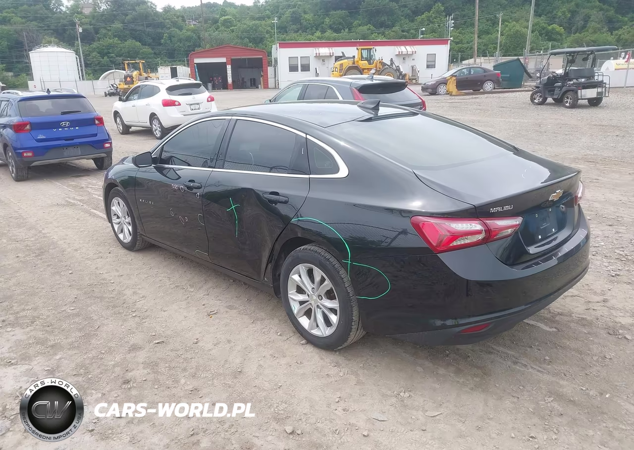 2020 Chevrolet Malibu Fwd Lt VIN:1G1ZD5ST8LF106870 - 3