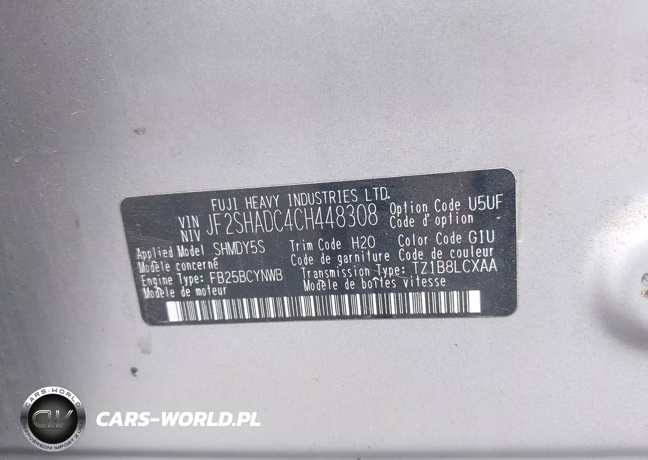 2012 Subaru Forester 2.5X Premium VIN:JF2SHADC4CH448308 - 9