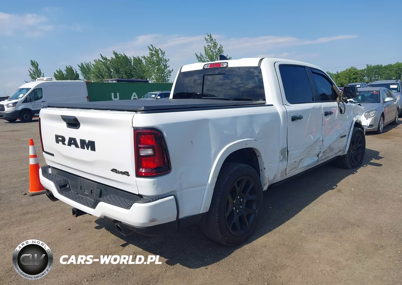 2025 Ram 1500 Laramie 4X4 5'7 Box VIN:1C6SRFJP0SN615299 - 4