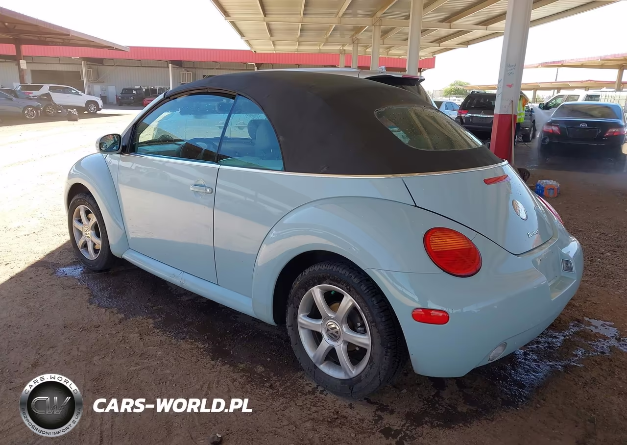 2005 Volkswagen New Beetle Gls 1.8T VIN:3VWCD31Y35M356919 - 3
