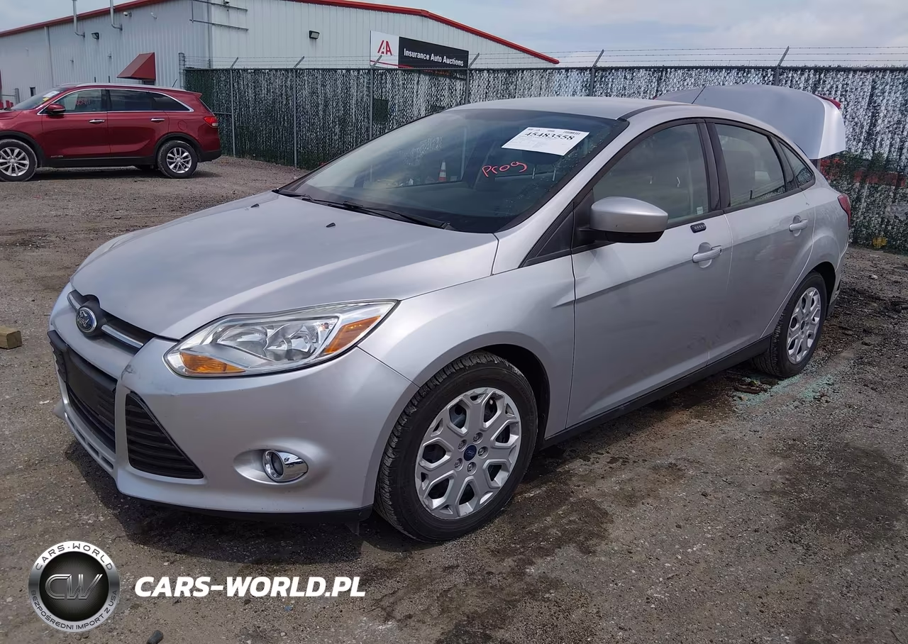 2012 Ford Focus Se VIN:1FAHP3F20CL372410 - 2