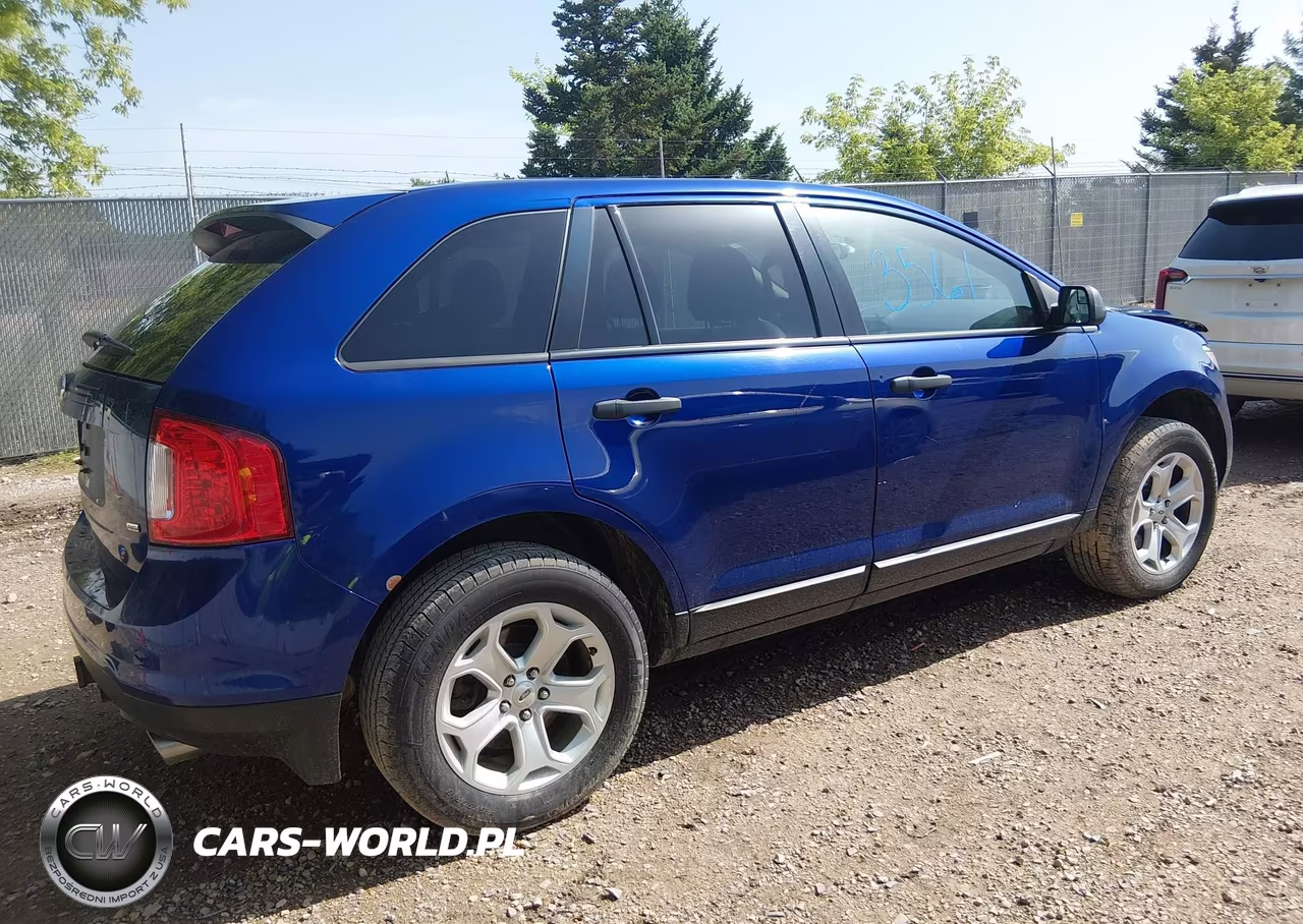 2014 Ford Edge Se VIN:2FMDK4GC5EBB61691 - 4