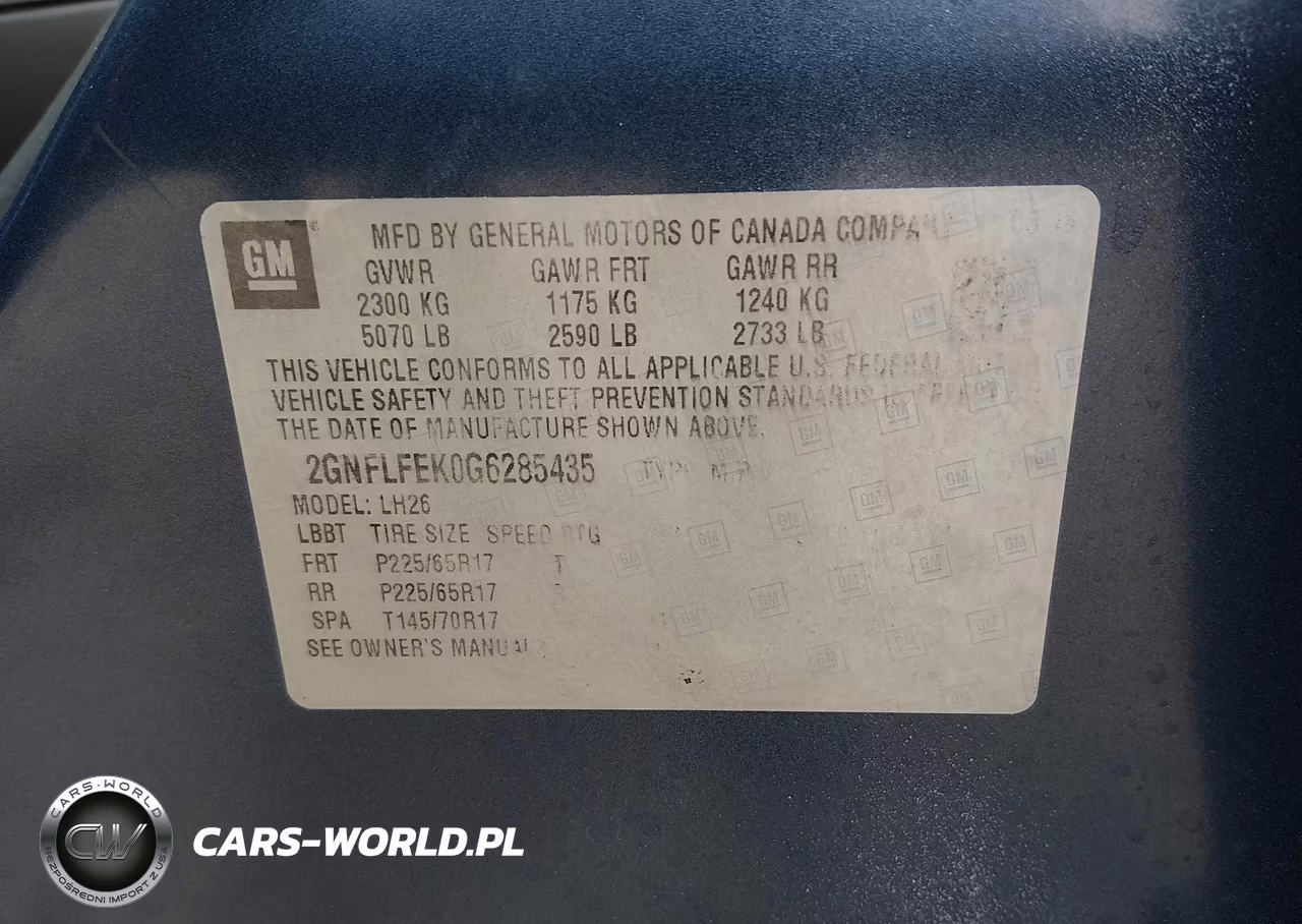 2016 Chevrolet Equinox Lt VIN:2GNFLFEK0G6285435 - 9