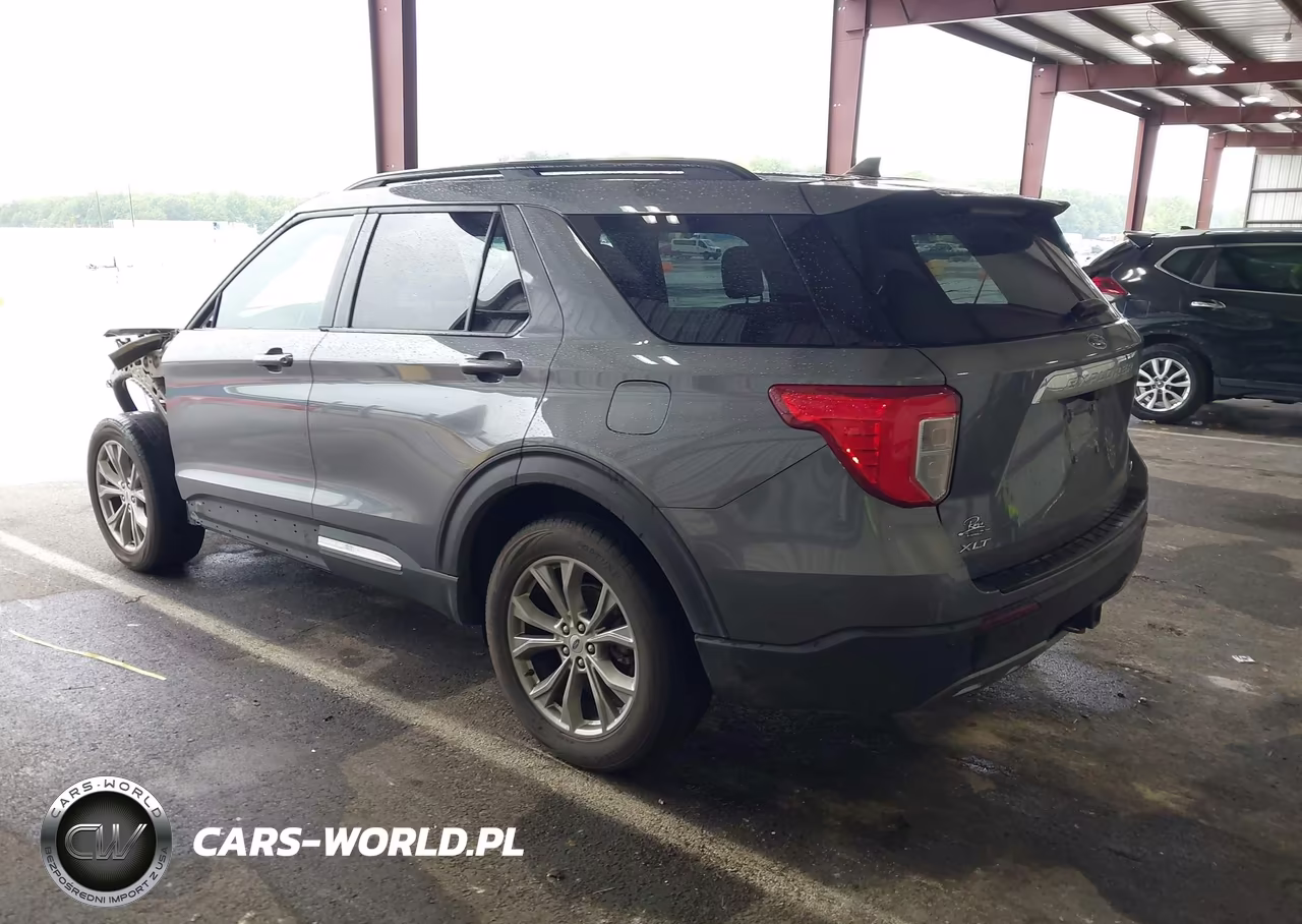 2022 Ford Explorer Xlt VIN:1FMSK8DH5NGA11023 - 3