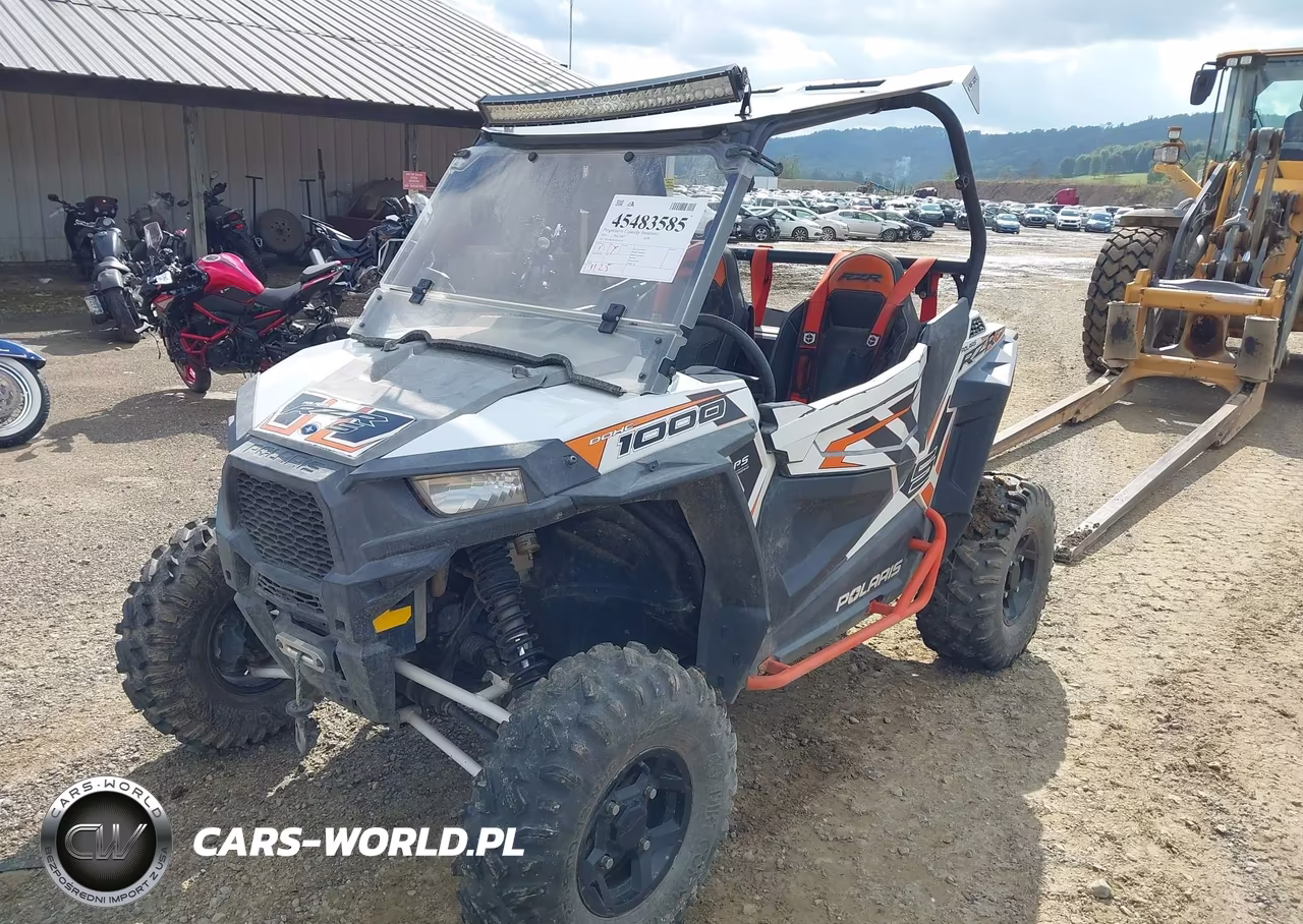 2018 Polaris Rzr S 1000 Eps VIN:3NSVBE993JH016519 - 2