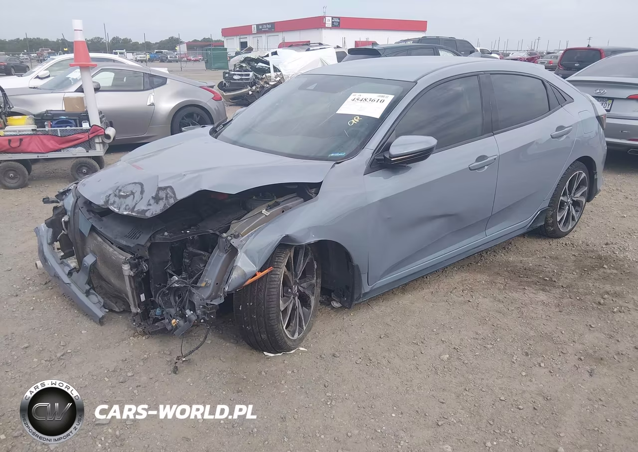 2019 Honda Civic Sport VIN:SHHFK7H45KU218796 - 2