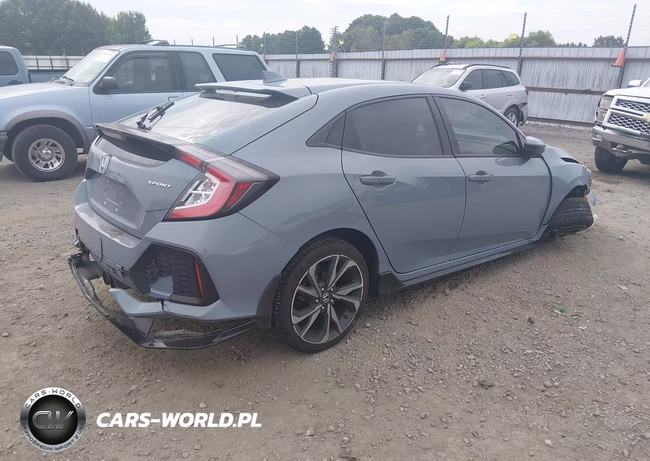 2019 Honda Civic Sport VIN:SHHFK7H45KU218796 - 4