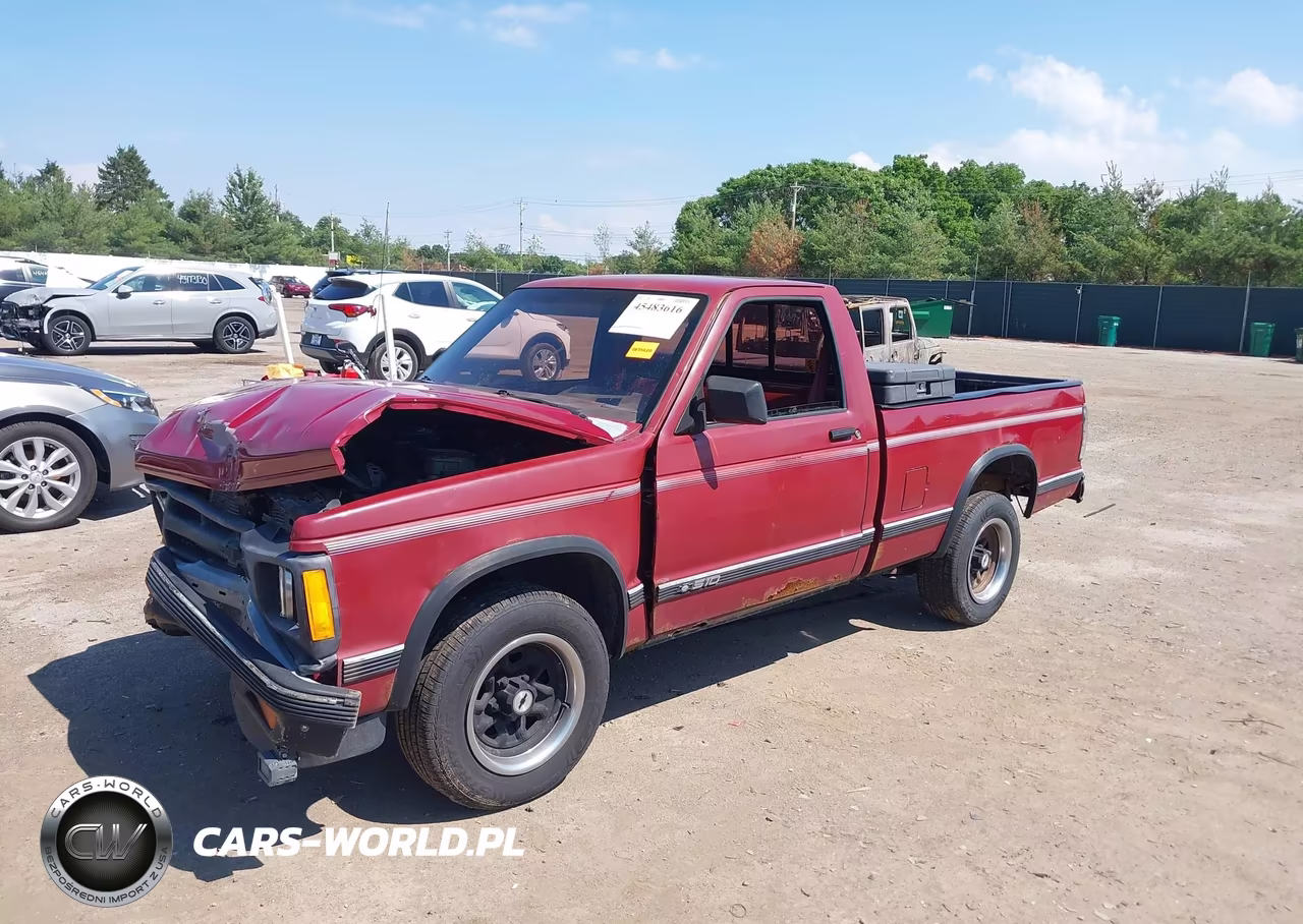 1991 Chevrolet S Truck S10 VIN:1GCCS14ZXM2115964 - 2