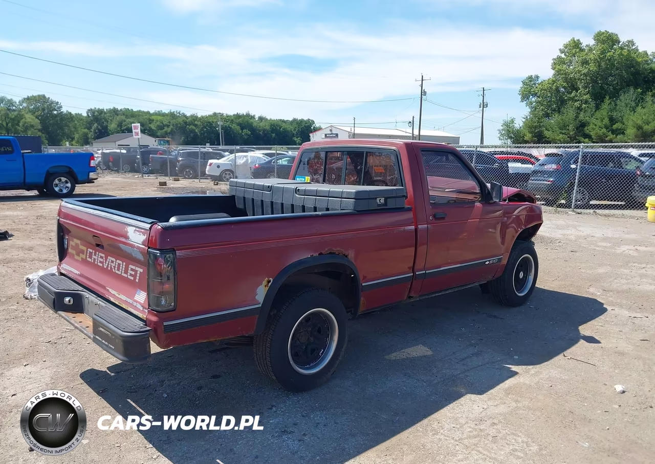 1991 Chevrolet S Truck S10 VIN:1GCCS14ZXM2115964 - 4