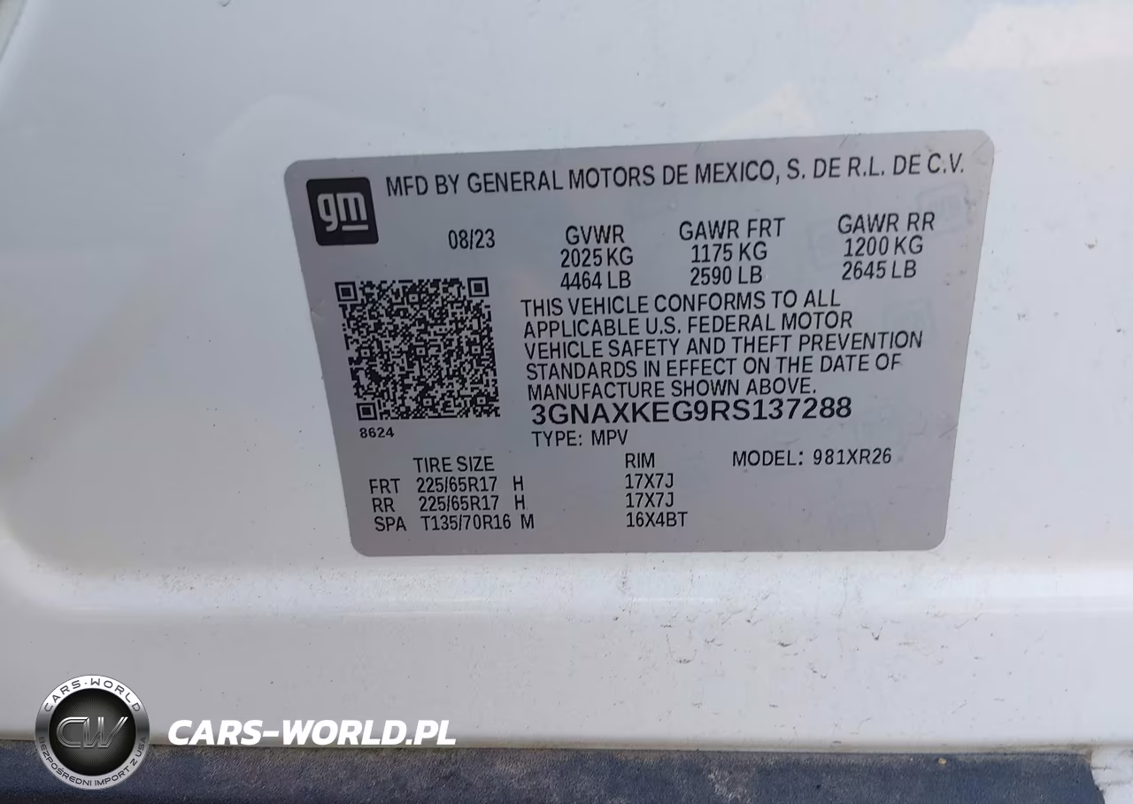 2024 Chevrolet Equinox Fwd Lt VIN:3GNAXKEG9RS137288 - 9