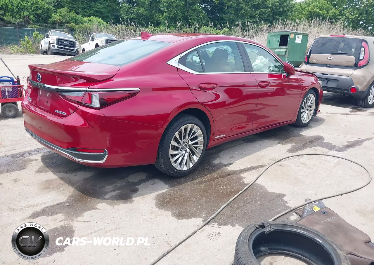 2019 Lexus Es 300H Luxury VIN:58AB21B1XKU002773 - 4