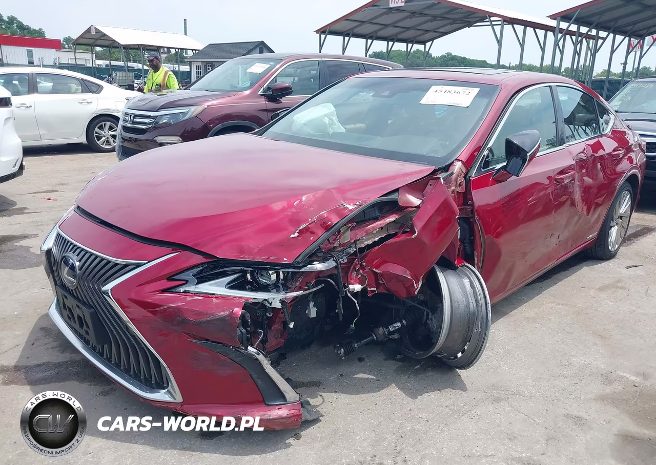 2019 Lexus Es 300H Luxury VIN:58AB21B1XKU002773 - 6