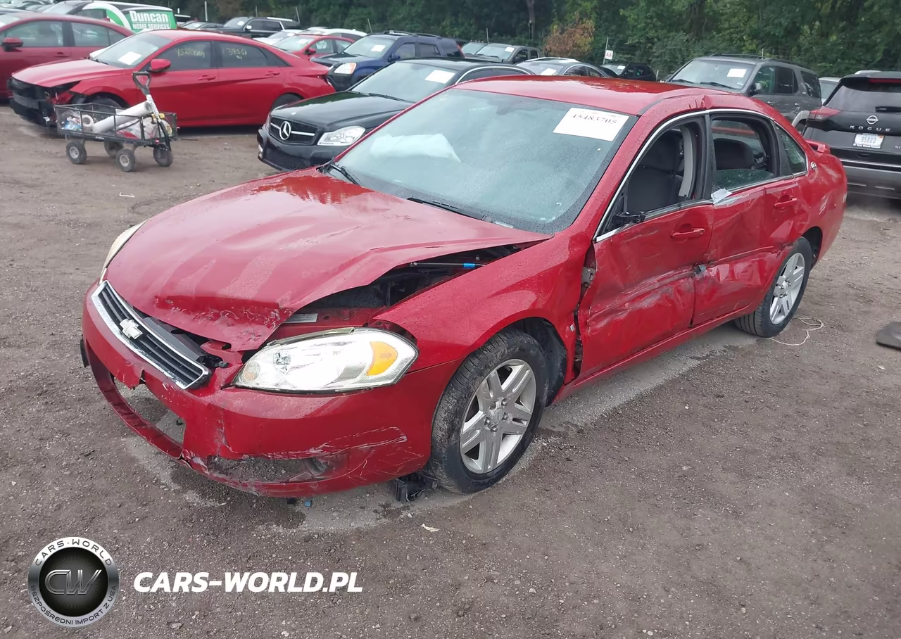 2008 Chevrolet Impala Lt VIN:2G1WC583189269227 - 2