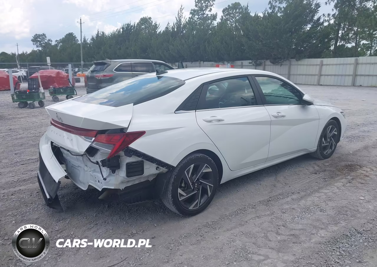 2025 Hyundai Elantra Sel Convenience VIN:KMHLS4DG7SU983692 - 4