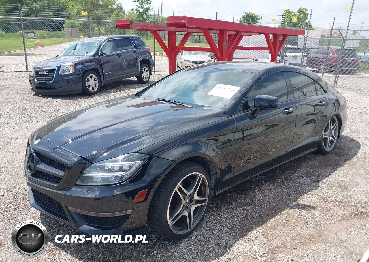 2012 Mercedes-Benz Cls 63 Amg VIN:WDDLJ7EBXCA025599 - 2