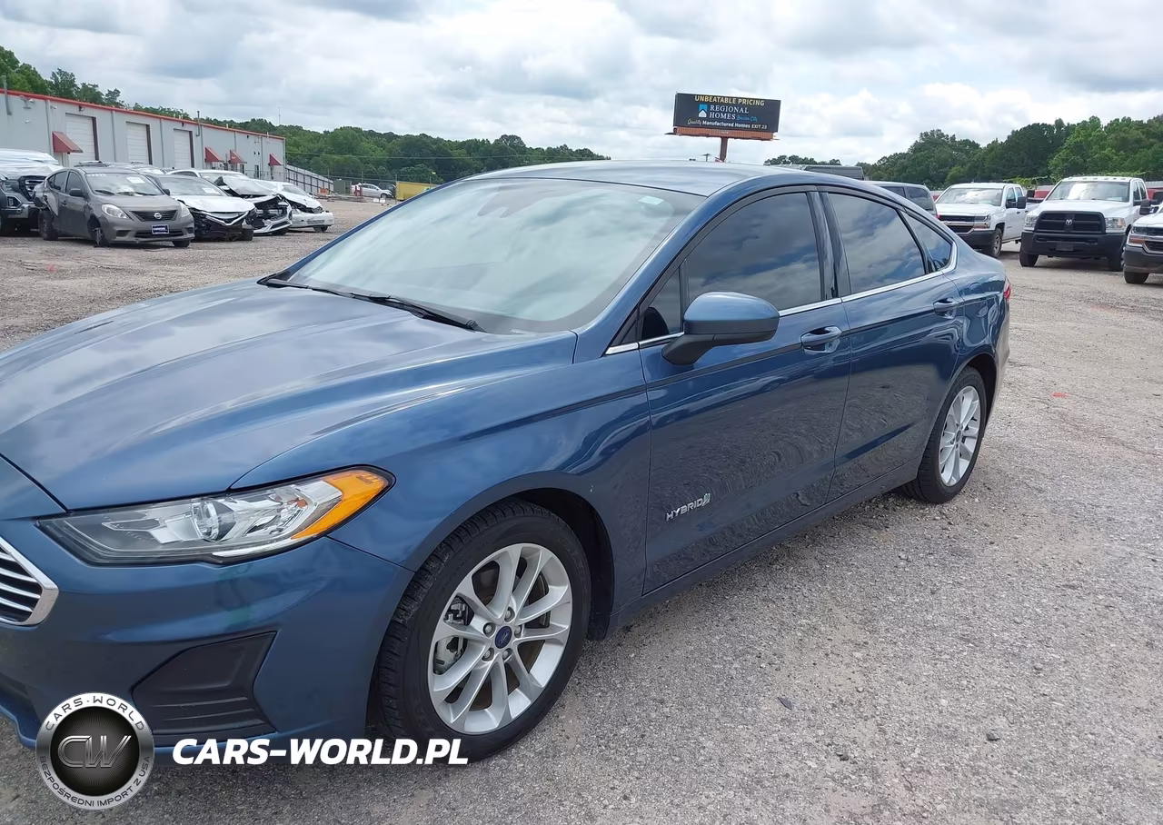 2019 Ford Fusion Hybrid Se VIN:3FA6P0LU2KR274071 - 2