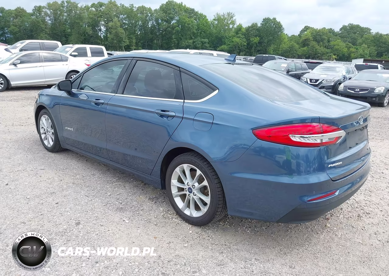 2019 Ford Fusion Hybrid Se VIN:3FA6P0LU2KR274071 - 3