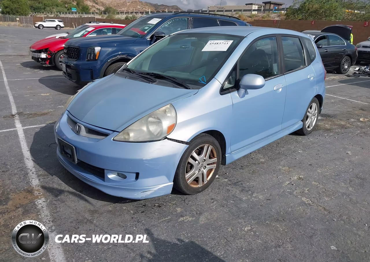 2008 Honda Fit Sport VIN:JHMGD38688S034201 - 2