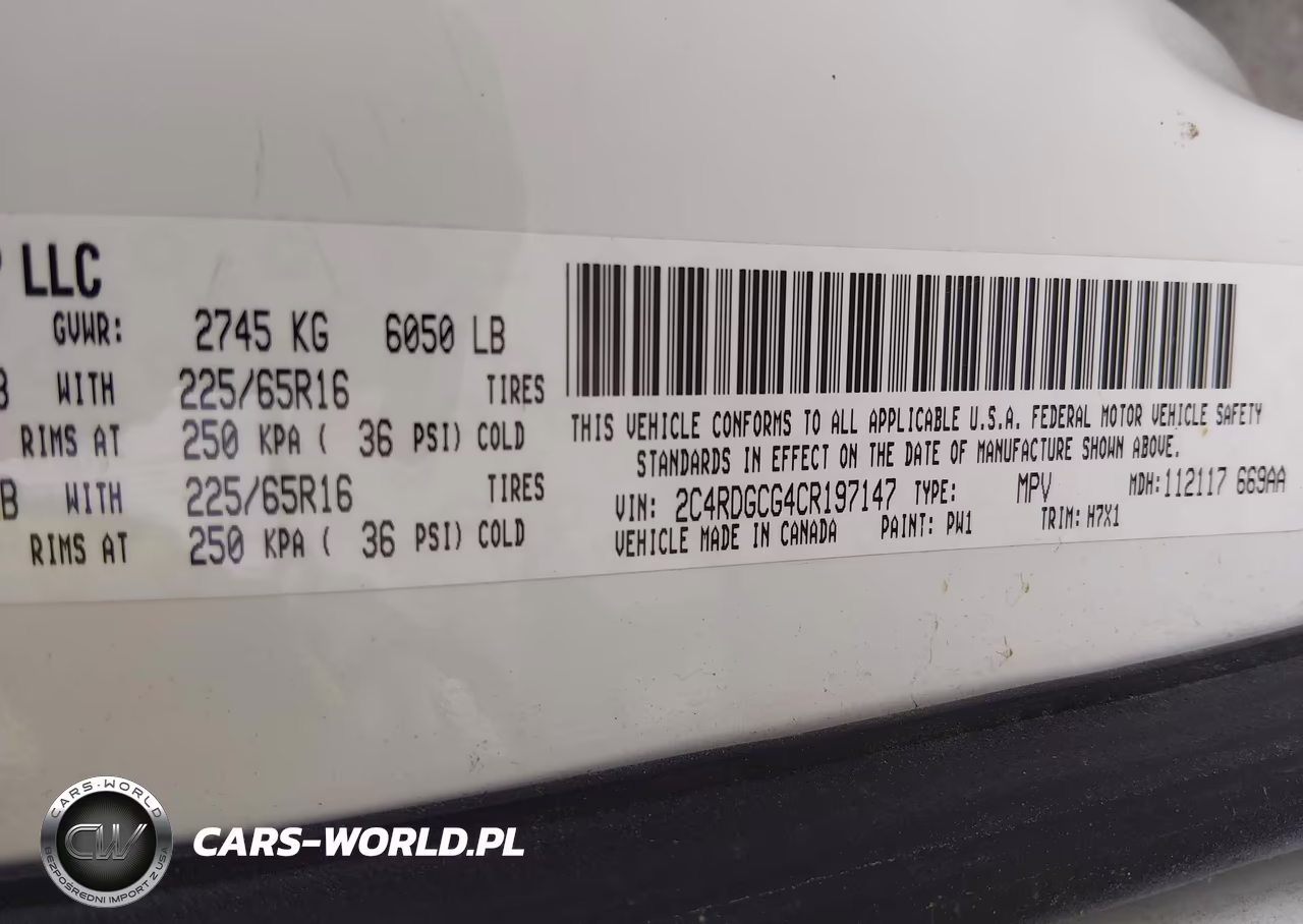 2012 Dodge Grand Caravan Sxt VIN:2C4RDGCG4CR197147 - 9