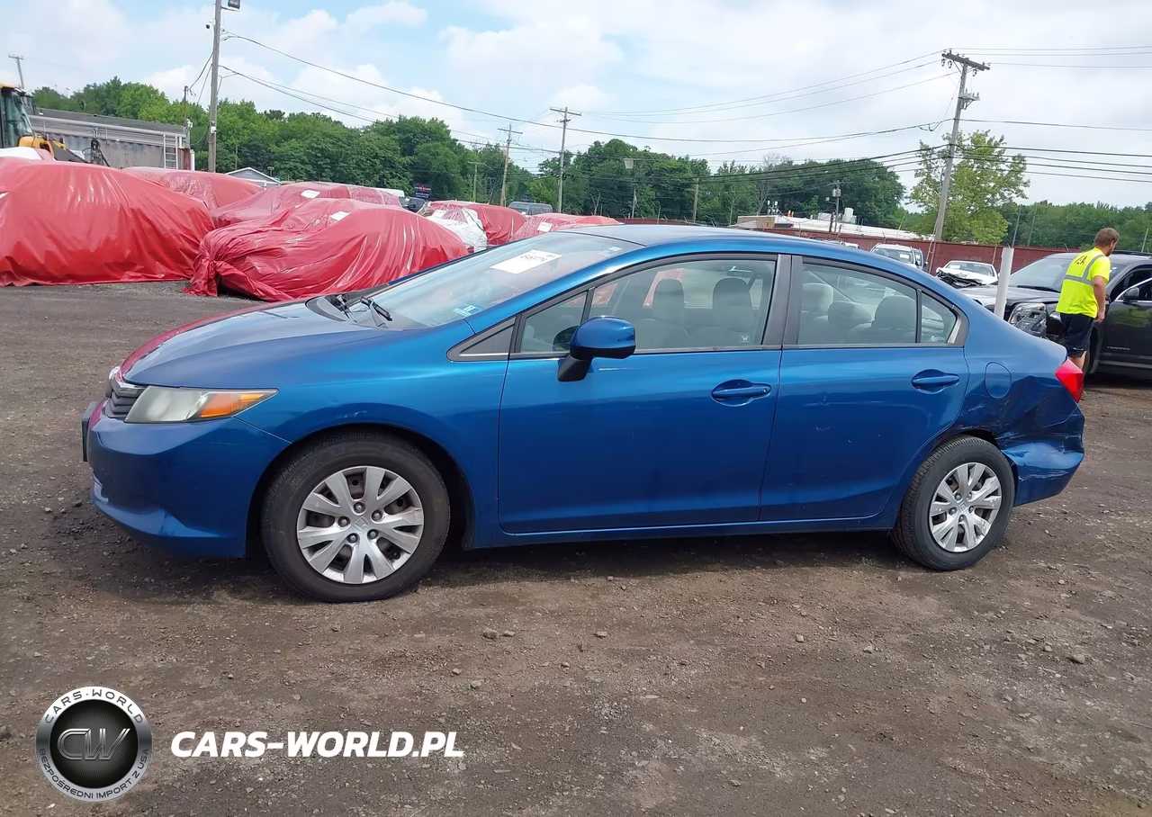 2012 Honda Civic Lx VIN:2HGFB2F58CH564368 - 14