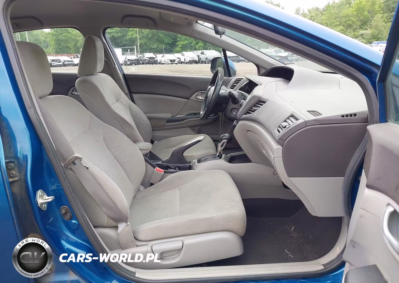 2012 Honda Civic Lx VIN:2HGFB2F58CH564368 - 5