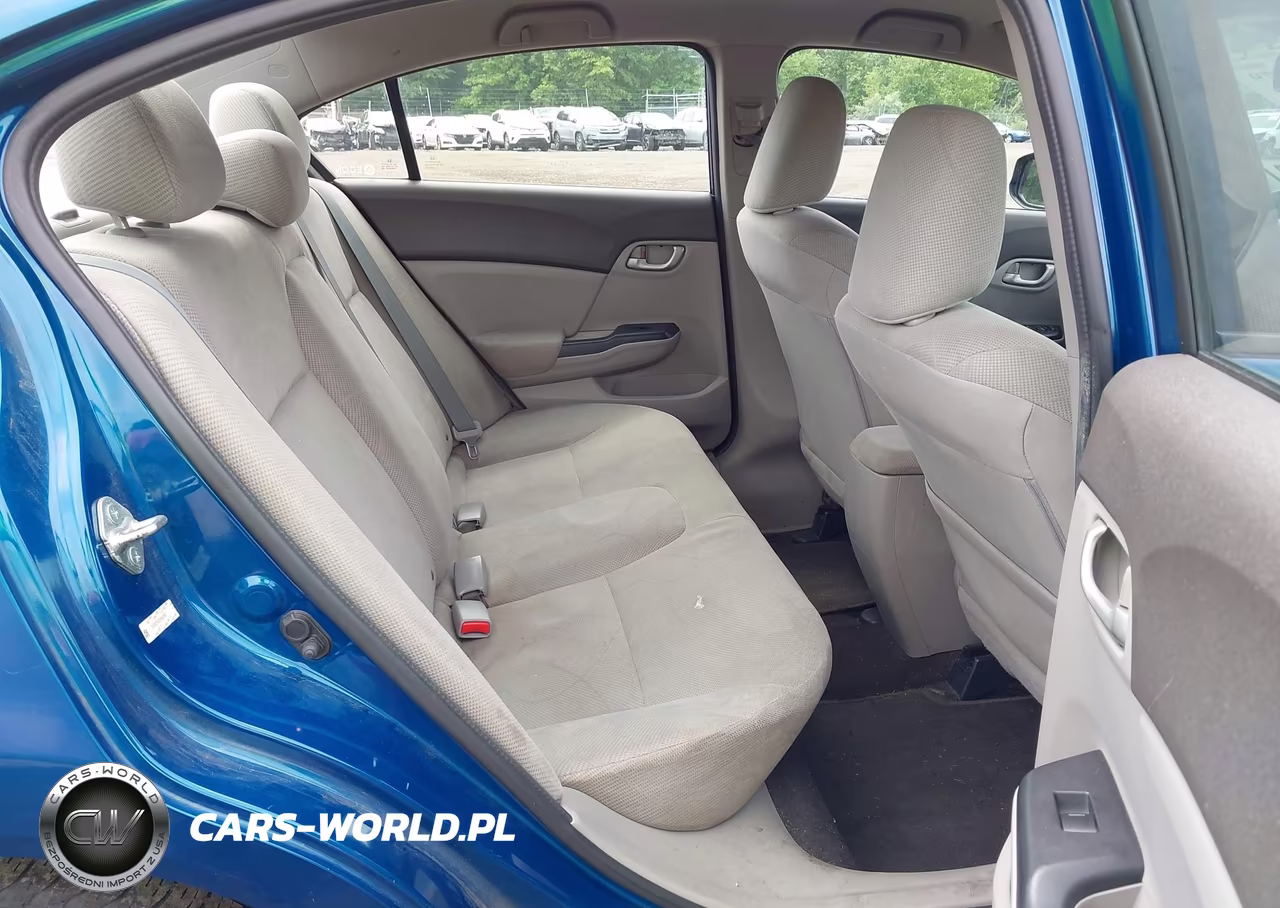 2012 Honda Civic Lx VIN:2HGFB2F58CH564368 - 8