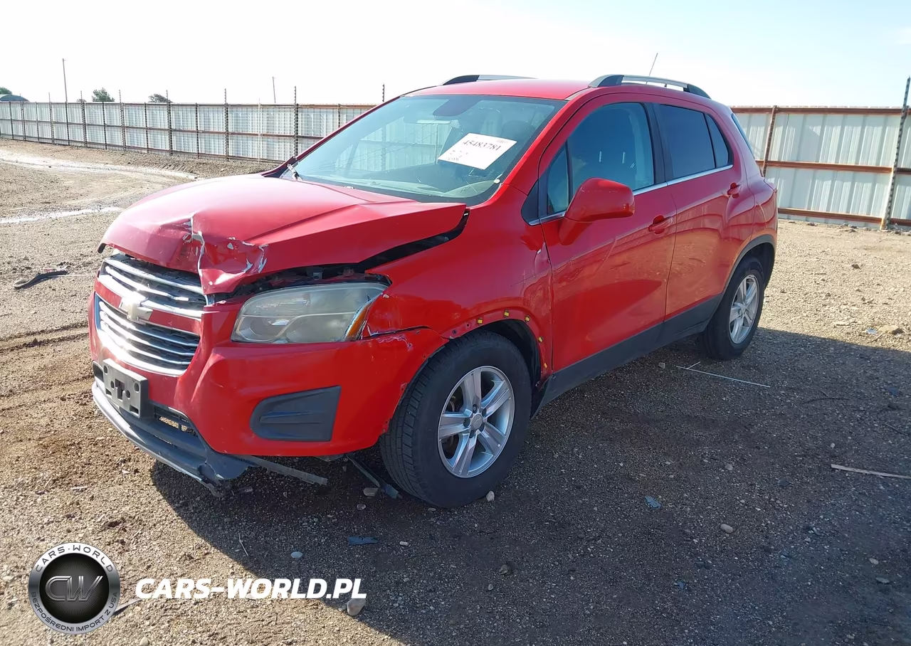 2016 Chevrolet Trax Lt VIN:KL7CJLSBXGB755520 - 2
