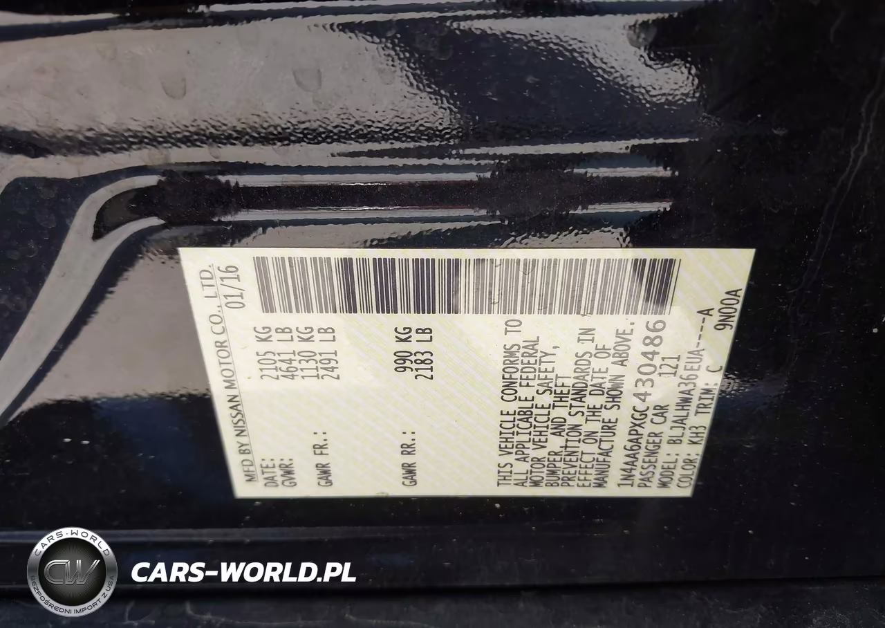2016 Nissan Maxima 3.5 Platinum VIN:1N4AA6APXGC430486 - 9