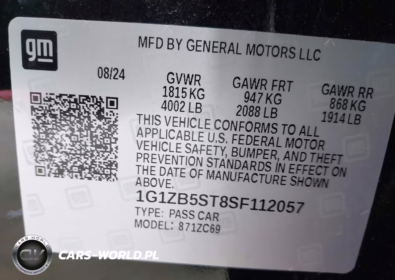 2025 Chevrolet Malibu Fwd Ls VIN:1G1ZB5ST8SF112057 - 9