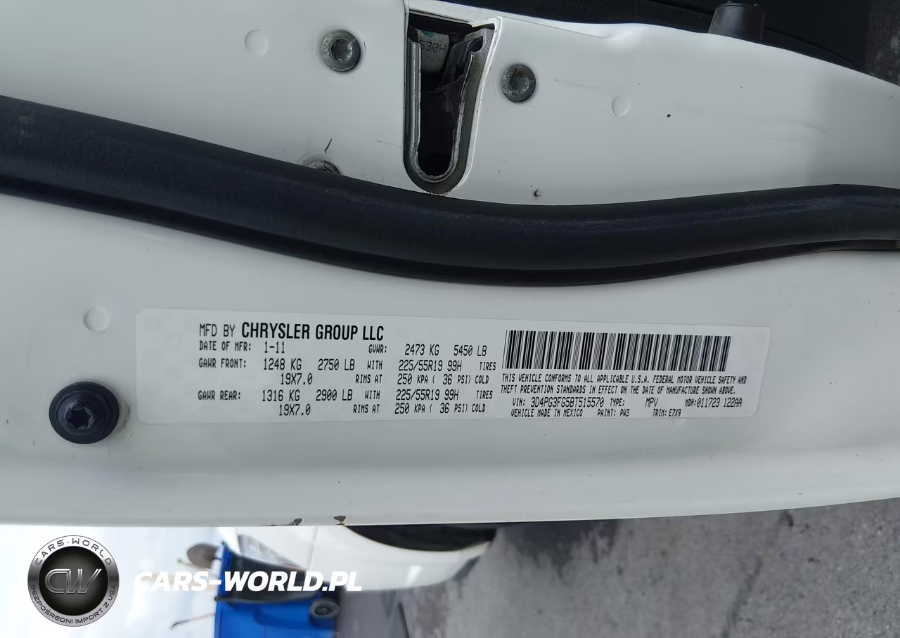 2011 Dodge Journey Crew VIN:3D4PG3FG5BT515570 - 9