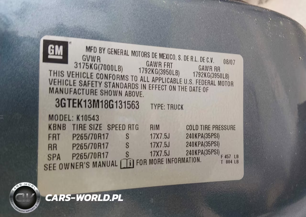 2008 GMC Sierra 1500 Sle2 VIN:3GTEK13M18G131563 - 9
