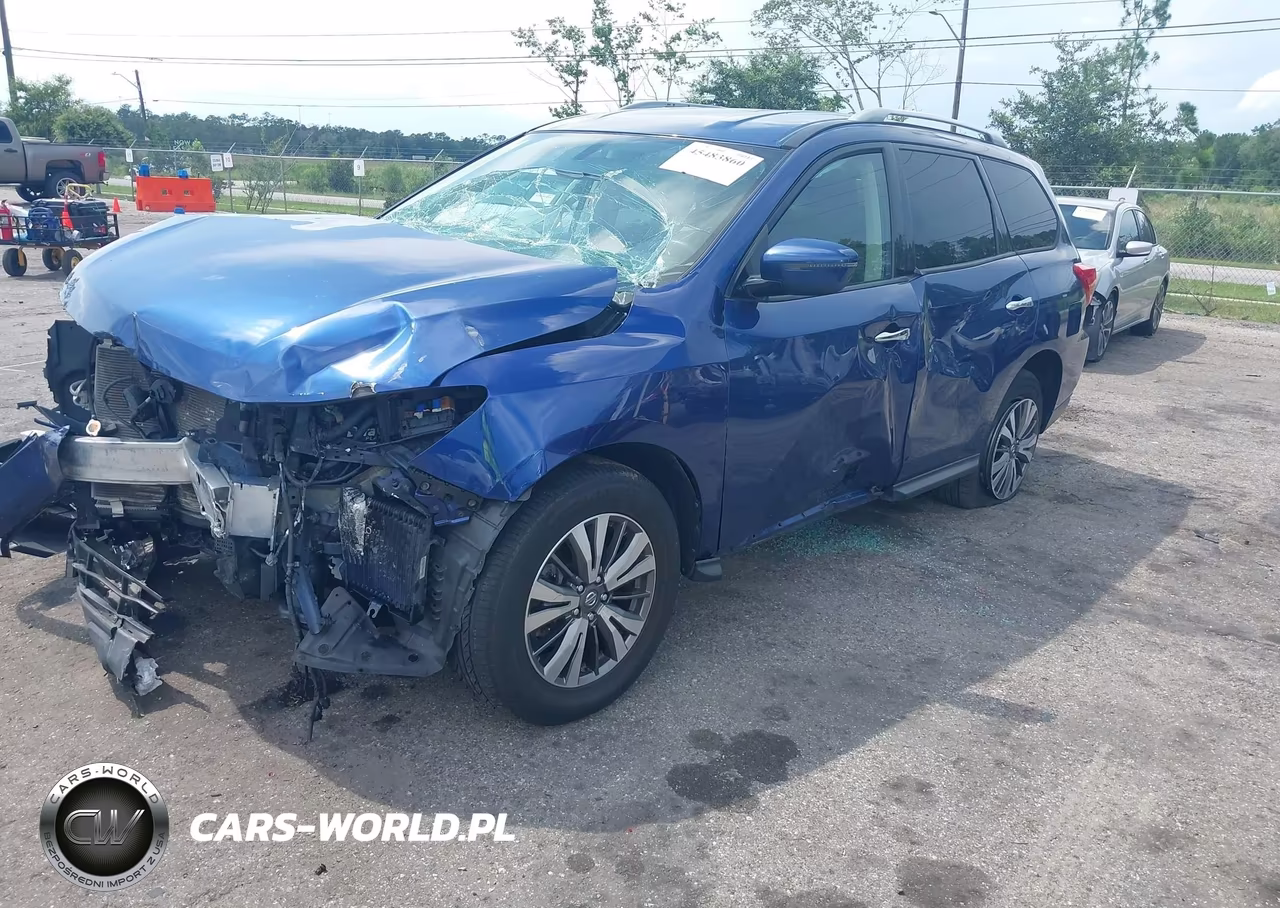 2019 Nissan Pathfinder Sv VIN:5N1DR2MMXKC591757 - 2