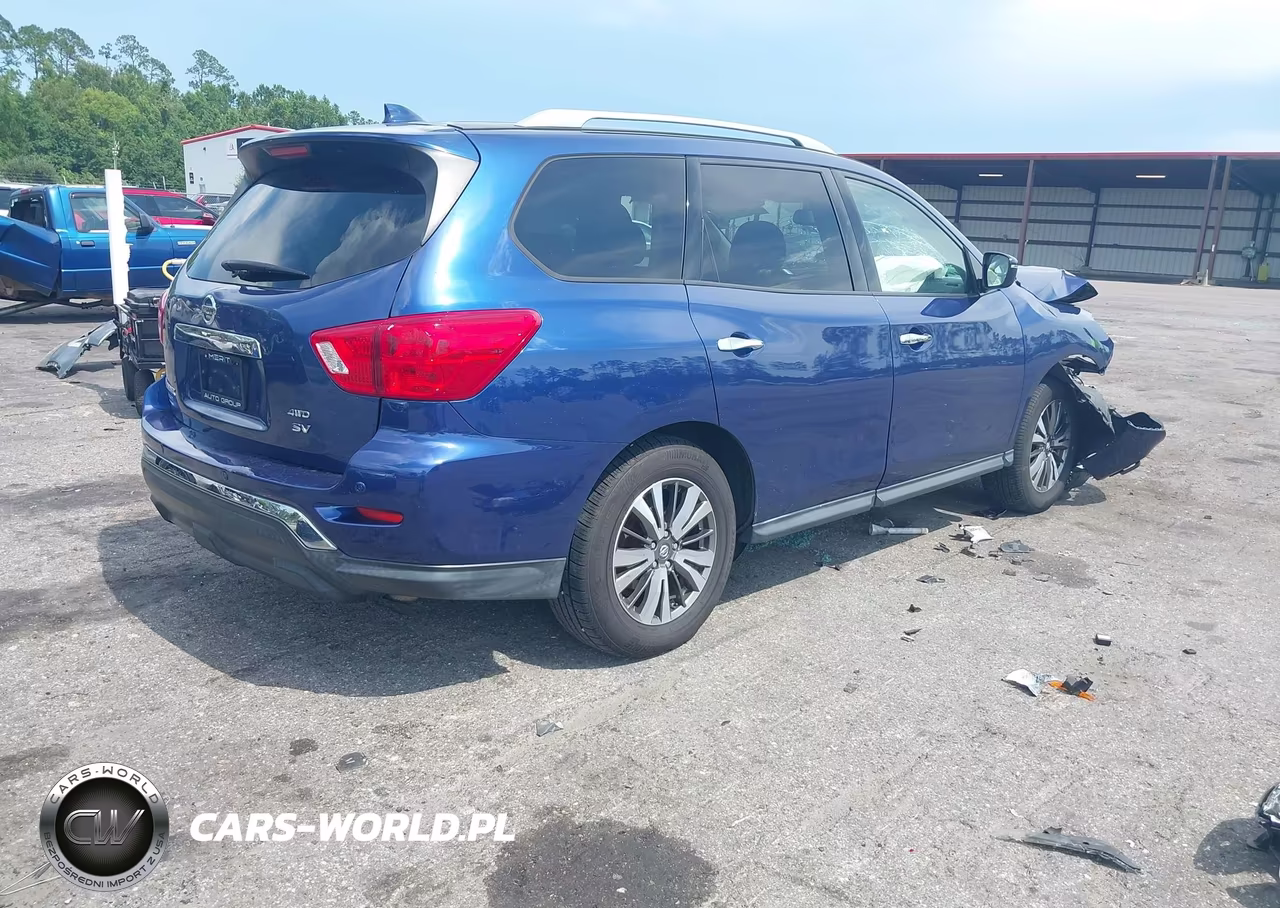 2019 Nissan Pathfinder Sv VIN:5N1DR2MMXKC591757 - 4