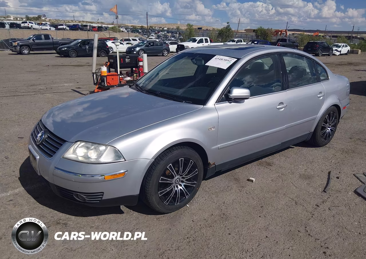 2002 Volkswagen Passat Glx VIN:WVWTH63BX2P246456 - 2