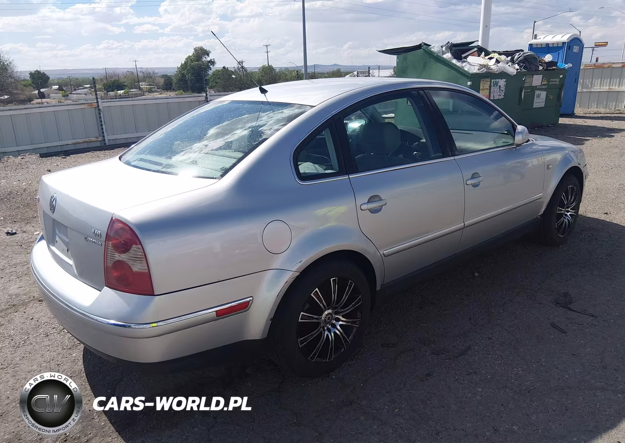 2002 Volkswagen Passat Glx VIN:WVWTH63BX2P246456 - 4