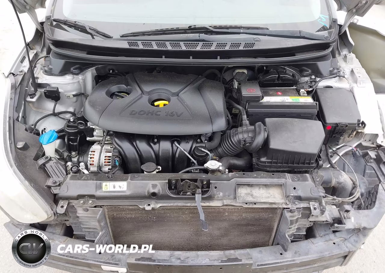 2014 Hyundai Elantra Se VIN:5NPDH4AE3EH522613 - 10
