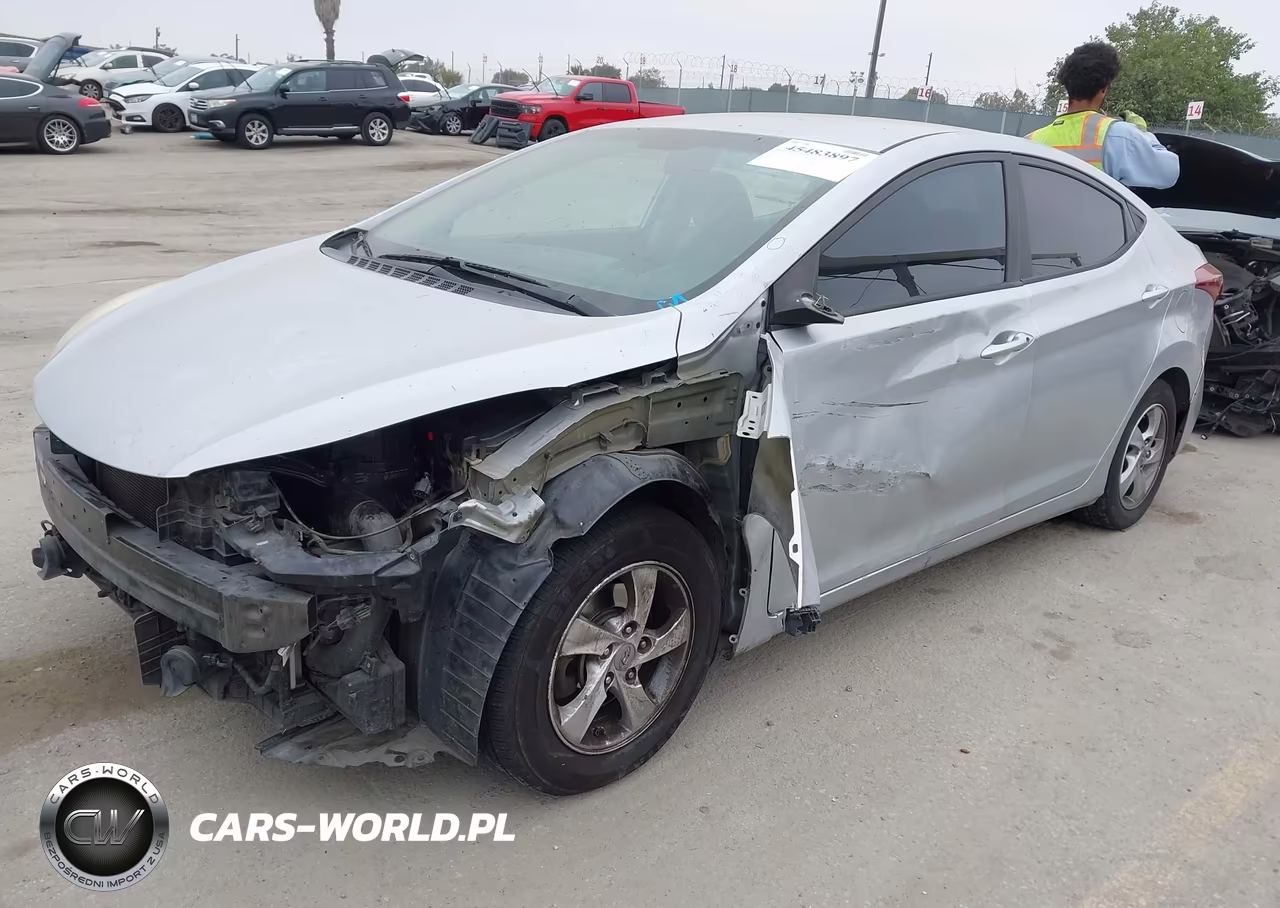 2014 Hyundai Elantra Se VIN:5NPDH4AE3EH522613 - 2