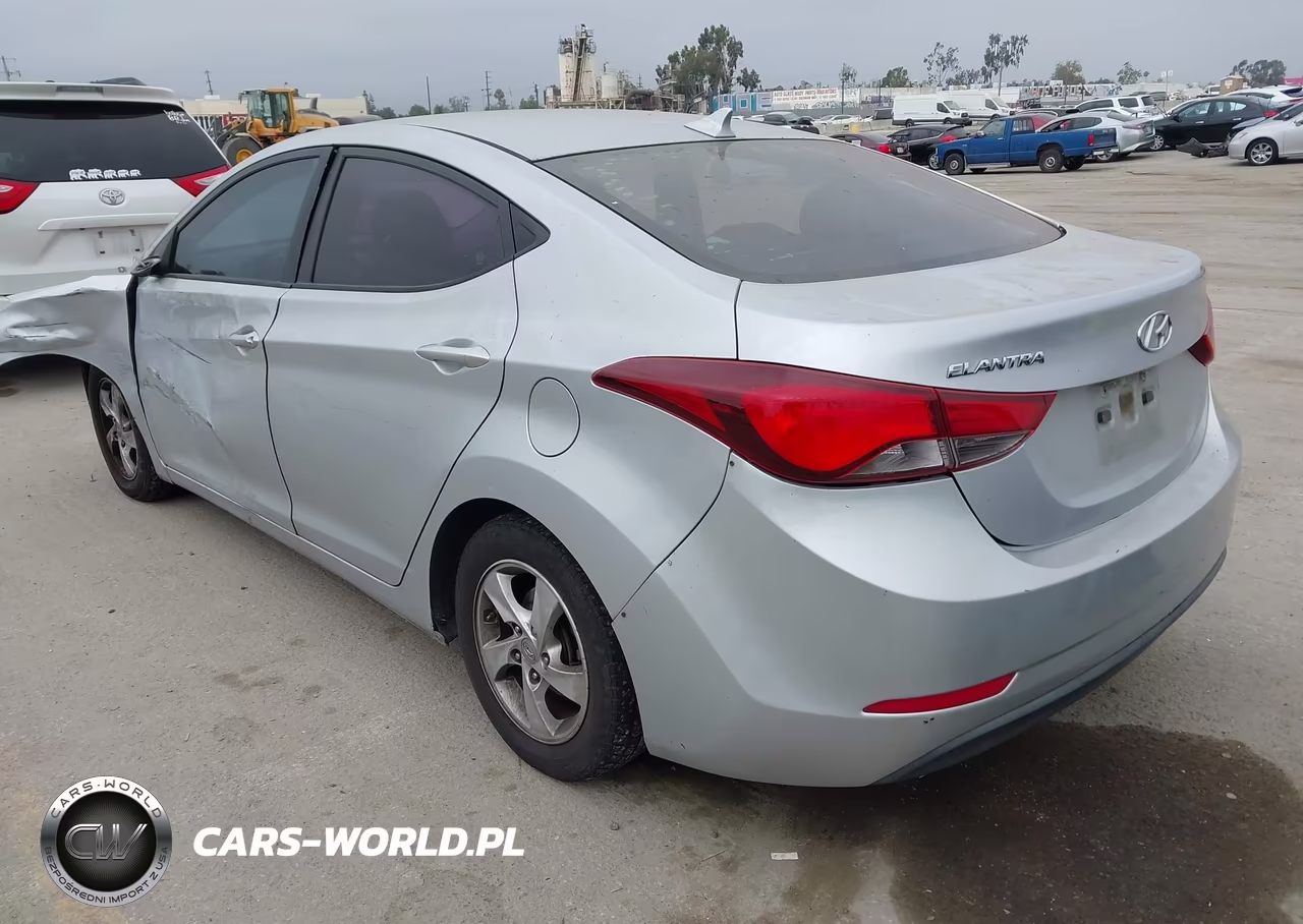 2014 Hyundai Elantra Se VIN:5NPDH4AE3EH522613 - 3