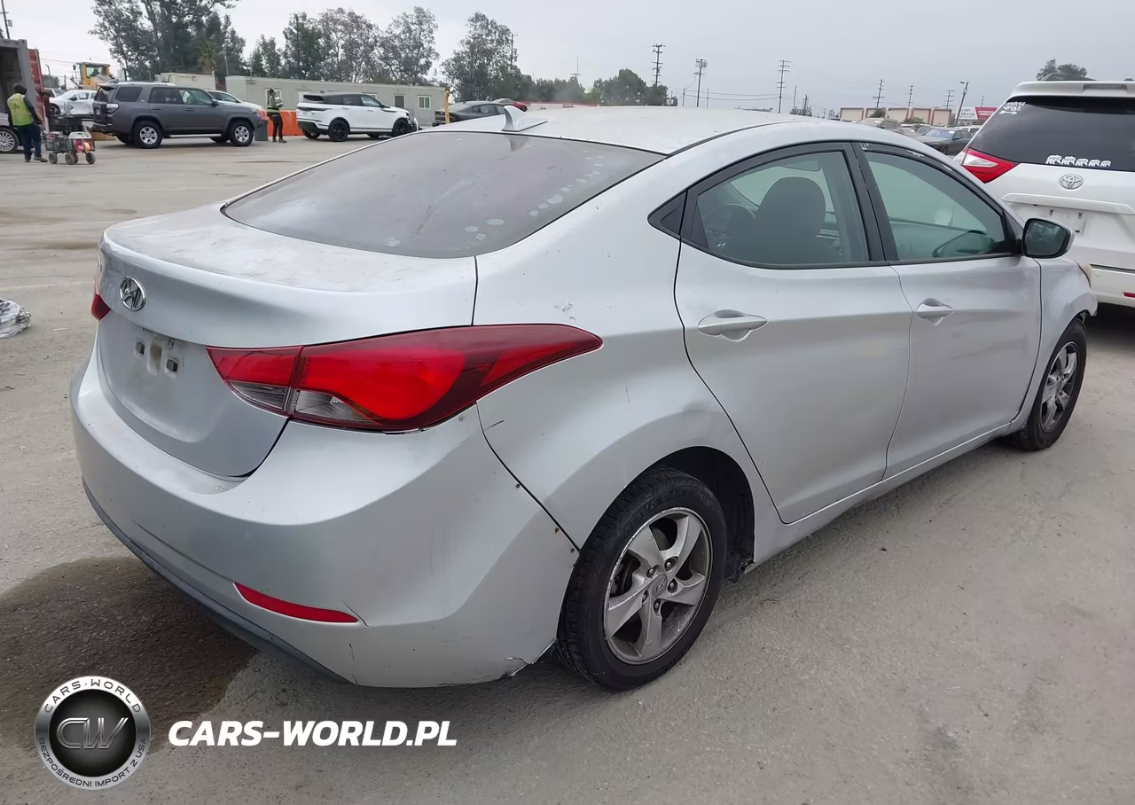 2014 Hyundai Elantra Se VIN:5NPDH4AE3EH522613 - 4
