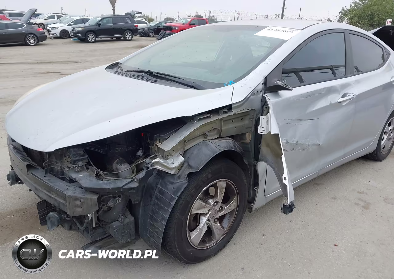 2014 Hyundai Elantra Se VIN:5NPDH4AE3EH522613 - 6