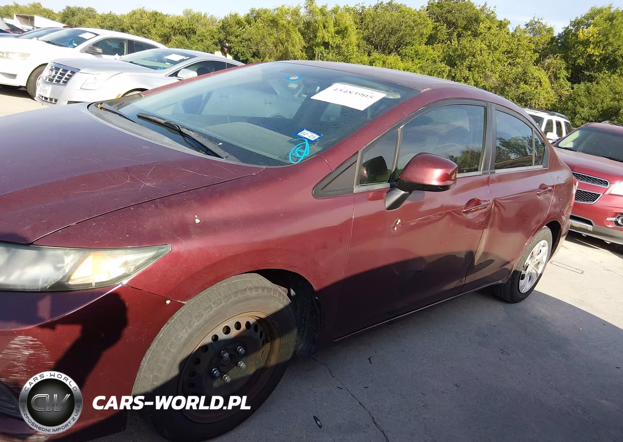 2013 Honda Civic Lx VIN:2HGFB2F53DH505746 - 14