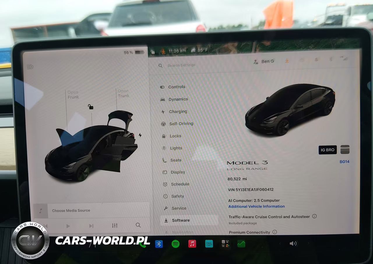 2018 Tesla Model 3 Long Range-Mid Range VIN:5YJ3E1EA1JF060412 - 7